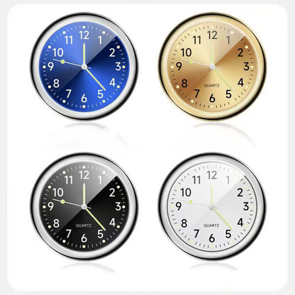 🔥Vintage gift-Luminous decoration mini clock for car/motorcycle/Sewing machine