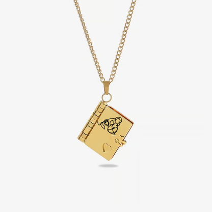 For Granddaughter - The Most Beautiful Chapter Book Necklace