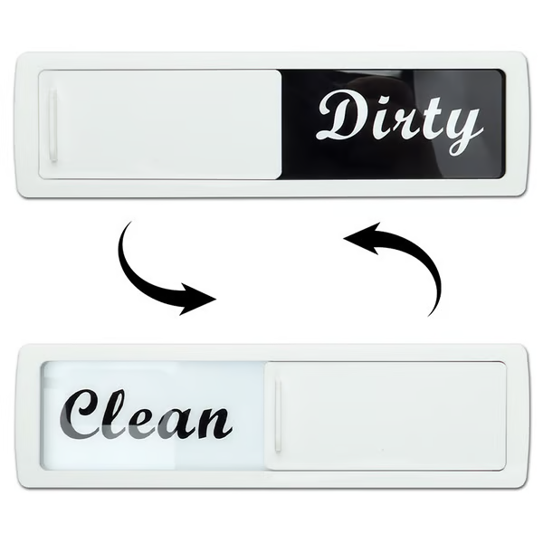 Clean Dirty Dishwasher Magnet Indicator Sign ✨