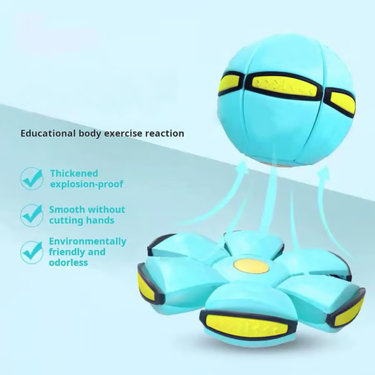 Children's bouncing ball，Magic metaball ，Magic Flying Saucer，bouncy ball，Parent-child interaction (Suitable for small dogs）