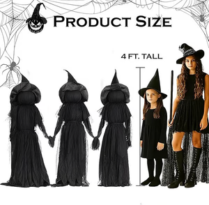 🎃2025 Halloween Sale 🧙‍♀️Lighted Halloween Witch Stakes