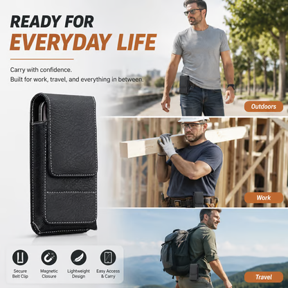 📱 Hands-Free Waist Phone Pouch - Keep Your Phone Safe & Accessible Wherever You Go