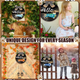 16pcs Interchangeable Dachshund Sign Dog Welcome Sign