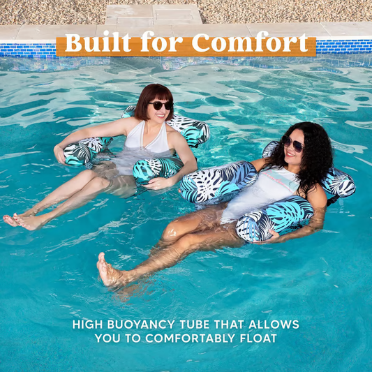 🏖️💺 Inflatable Floating Chair – Comfortable, Stable & Perfect for Relaxing on the Water 🏊🌊
