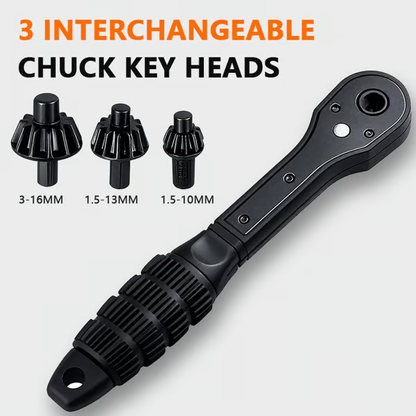 🔥2 in 1 Drill Chuck Ratchet Spanner