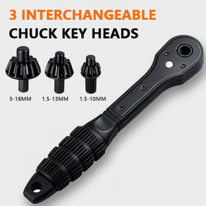 🔥2 in 1 Drill Chuck Ratchet Spanner