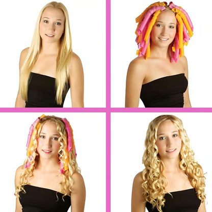 🏆Hot Sale⚡✨ Lazy Curl Rollers - Heatless Hair Curling Set | Wake Up with Beautiful Waves! ✨