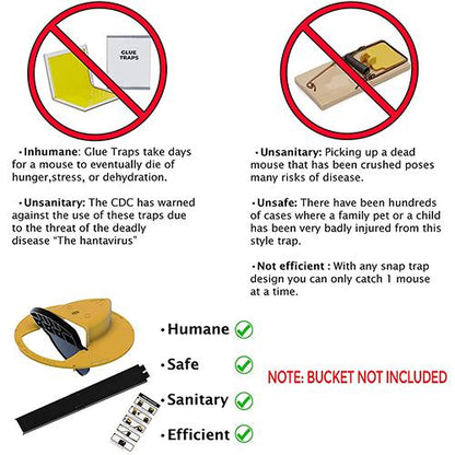 (🔥Spring Hot Sale- 30% OFF) Bucket Lid Mouse Trap