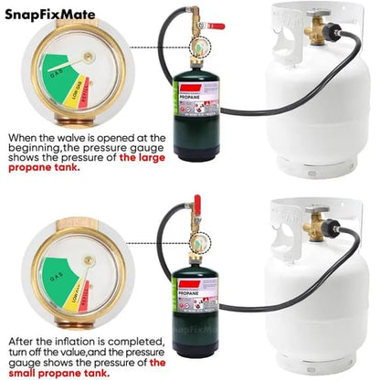 🔥New Year Hot Sale  🔥36 Inch  Propane Gas Tank Adapter Connector