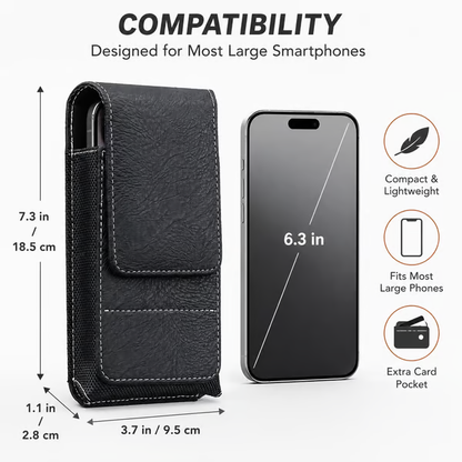 📱 Hands-Free Waist Phone Pouch - Keep Your Phone Safe & Accessible Wherever You Go