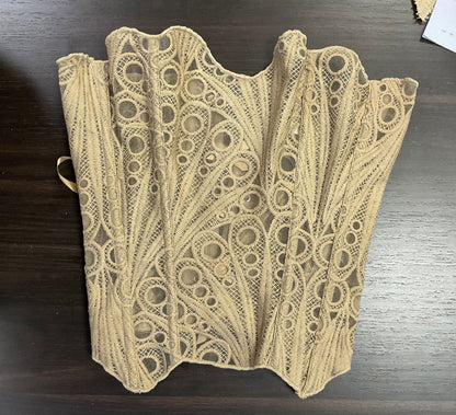 🌟 Women's Embroidered Tummy Control Corset
