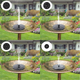 Solar-Powered Birdbath Fountain
