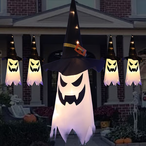 LED Halloween Decoration Flashing Light Gypsophila Ghost Festival（ 5pcs/Set）