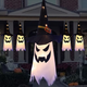LED Halloween Decoration Flashing Light Gypsophila Ghost Festival（ 5pcs/Set）