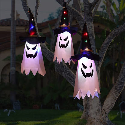 LED Halloween Decoration Flashing Light Gypsophila Ghost Festival（ 5pcs/Set）