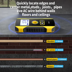 Precision Metal Detector Wall Scanner with Positioning Hole