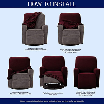 New Year Hot Sale - Balayard™ Stretchable Recliner Slipcover ( Special Offer - $10 Off & Buy 2 Free Shipping )