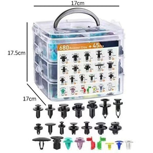 725Pcs Car Retainer Clips & Fastener Remover