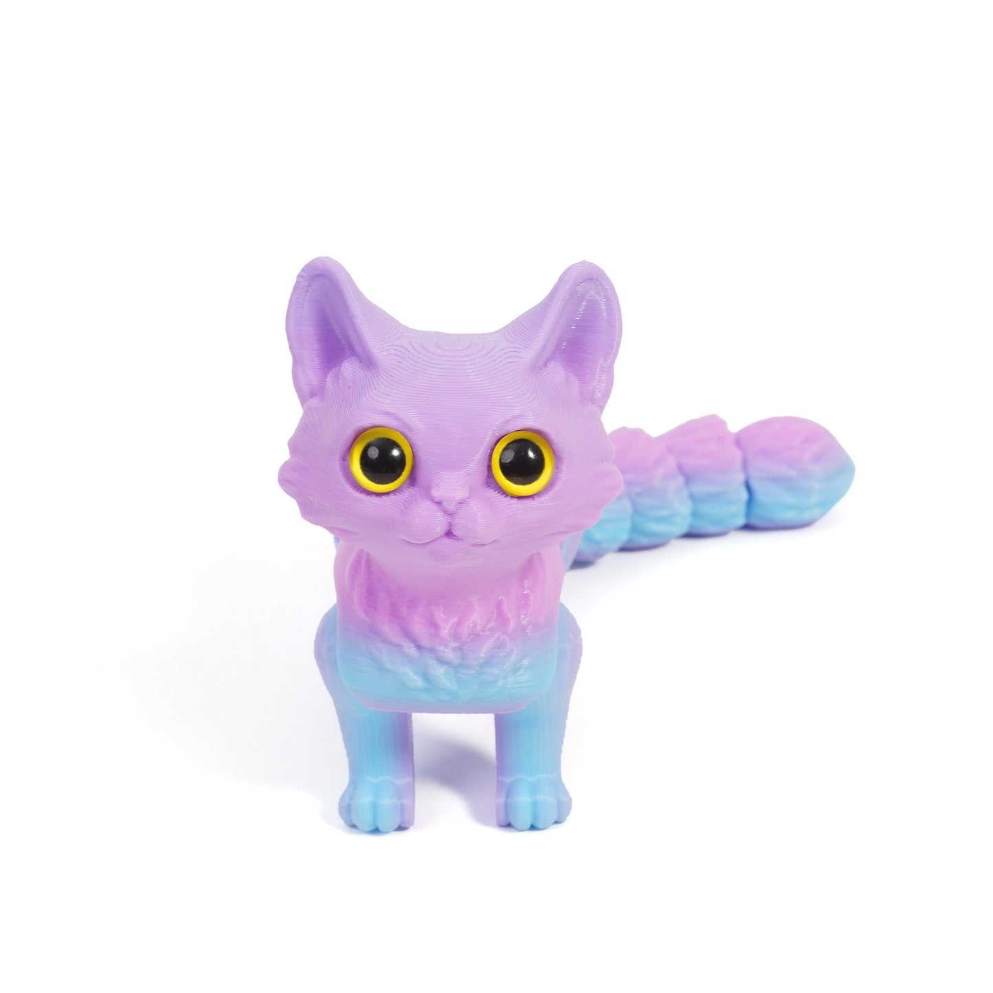 3D printed cute kitten