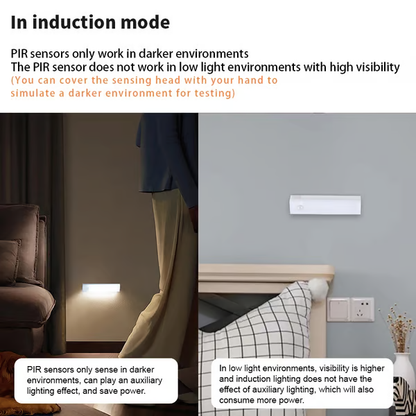 🔥LAST DAY SALE 49% OFF - 💡 Punch-free Smart Sensor Magnetic Rechargeable LED Lights
