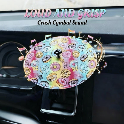 New Year Hot Sale  - Car Dashboard Drum Cymbal – Fun Accessory for Music & Rock Fans