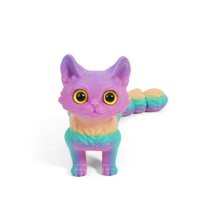 3D printed cute kitten