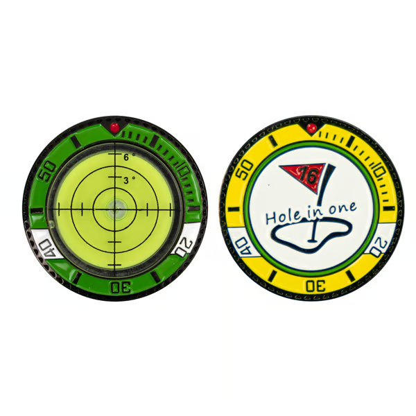🔥(Golf trainer)Golf Ball Marker Round Cap Clip Mark with Level Function🔥(Buy 1 Get 1 Free)