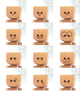 😆Shaking Feet Wooden Doll-Replaceable facial expressions