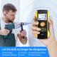 Precision Metal Detector Wall Scanner with Positioning Hole