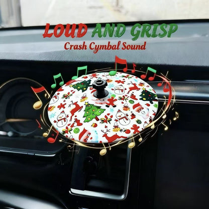 New Year Hot Sale  - Car Dashboard Drum Cymbal – Fun Accessory for Music & Rock Fans