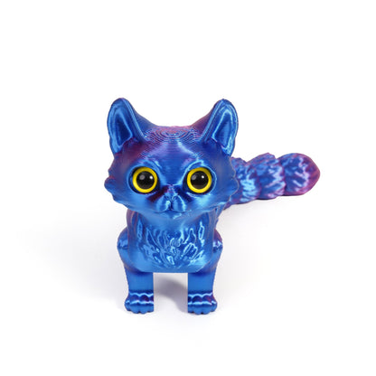 3D printed cute kitten