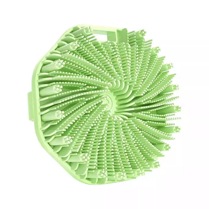 Silicone bath brush