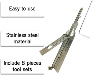 🔥 Stainless Steel Key Decoder