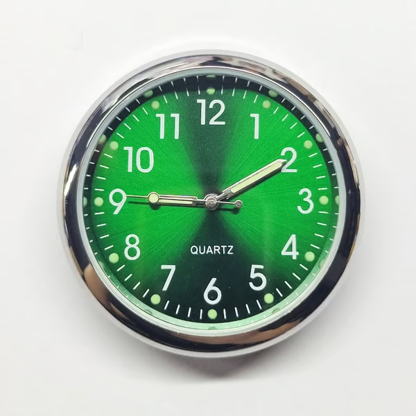 🔥Vintage gift-Luminous decoration mini clock for car/motorcycle/Sewing machine
