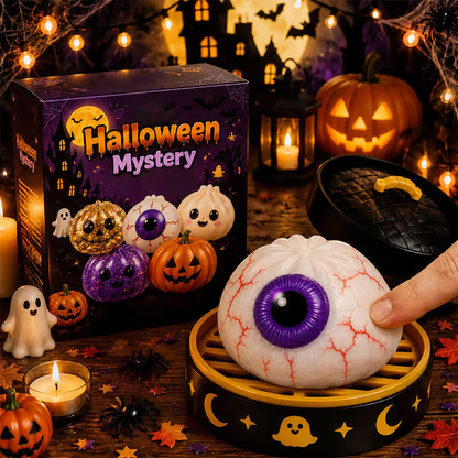 ✨🎃 Halloween Dumpling Squeeze Squishy Toy
