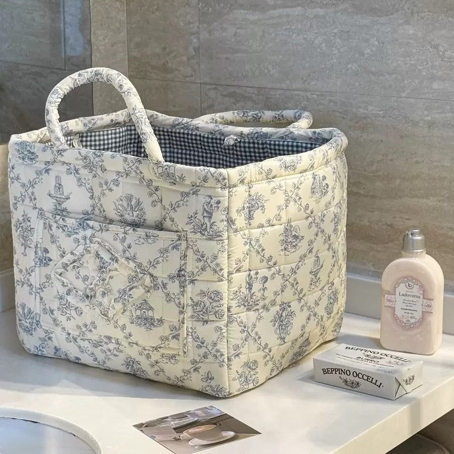 🔥2026 BIG Sale💐💥Boho Fabric Storage Basket🌸