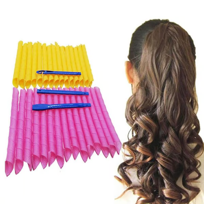 🏆Hot Sale⚡✨ Lazy Curl Rollers - Heatless Hair Curling Set | Wake Up with Beautiful Waves! ✨