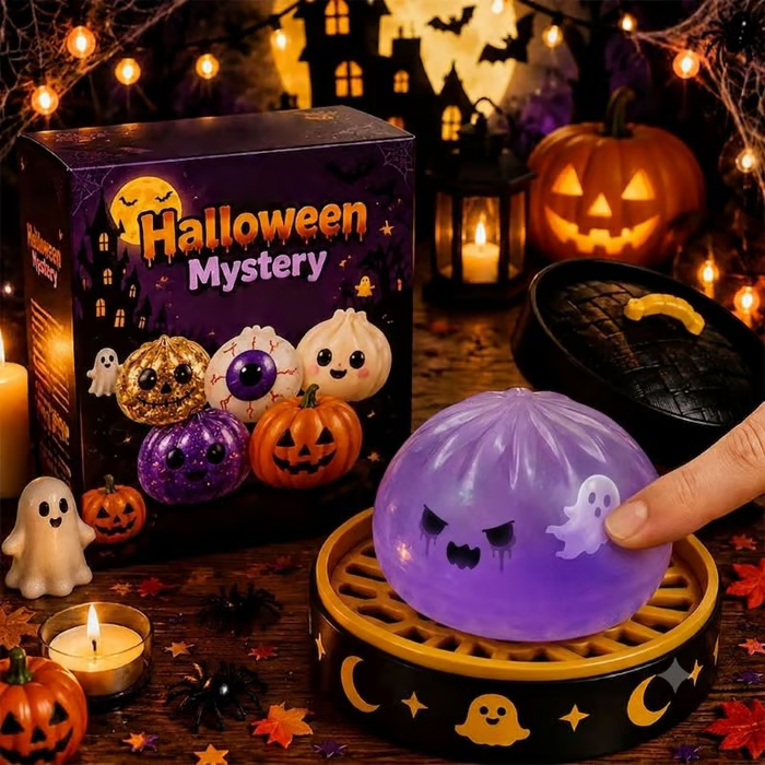 ✨🎃 Halloween Dumpling Squeeze Squishy Toy
