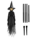 🎃2025 Halloween Sale 🧙‍♀️Lighted Halloween Witch Stakes