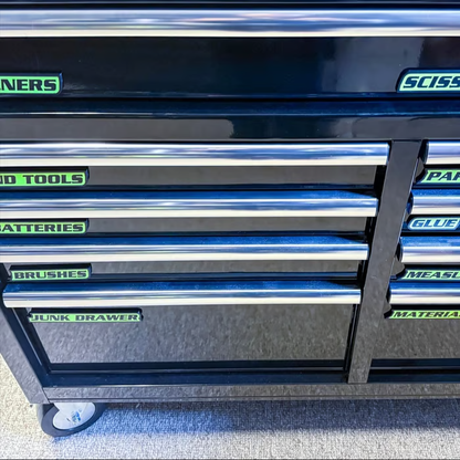 🔥Hot Sale 49% off🌟12 Pack of Magnetic Toolbox Labels🔩