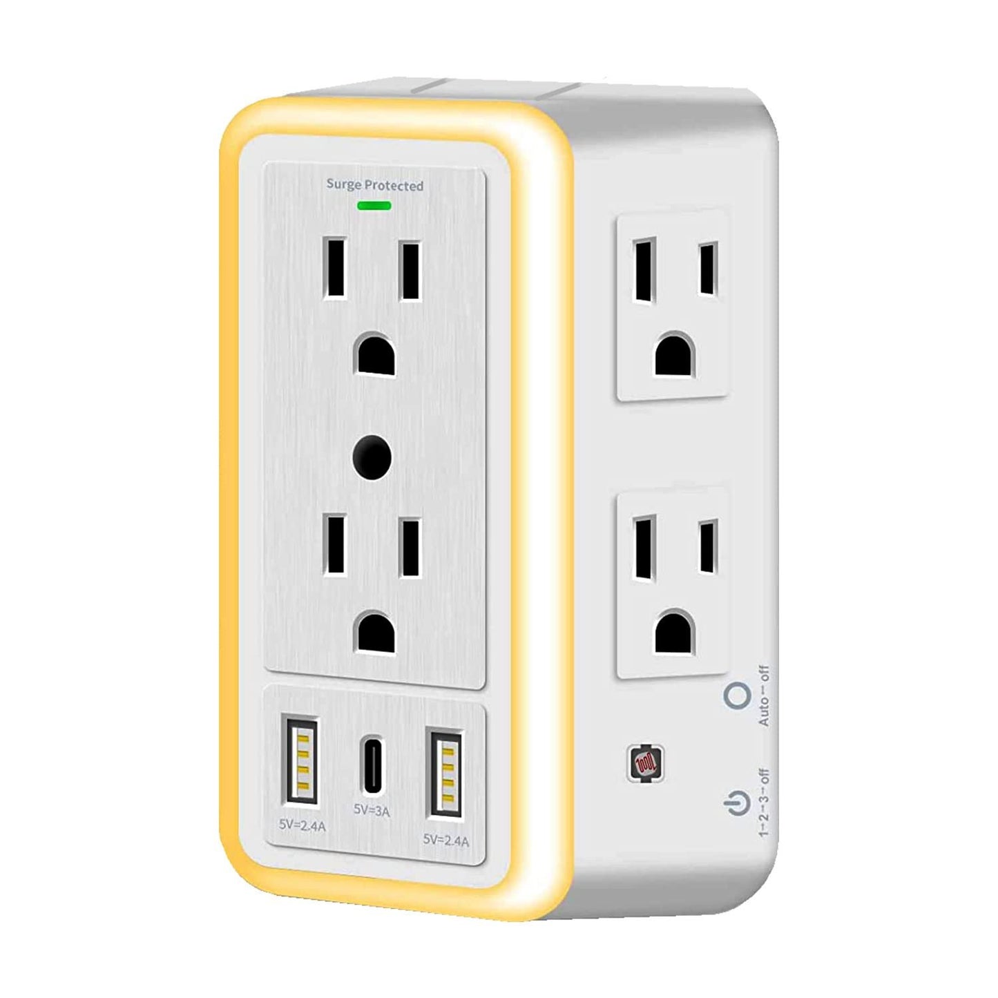 🔥 Multi Plug Outlet Surge Protector