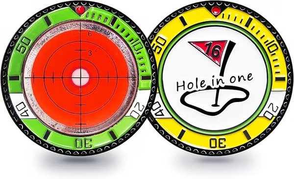 🔥(Golf trainer)Golf Ball Marker Round Cap Clip Mark with Level Function🔥(Buy 1 Get 1 Free)