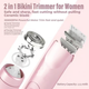 🎁 2-in-1 Women's Body Shaver