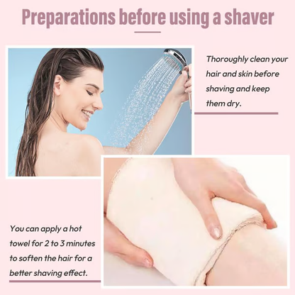 🎁 2-in-1 Women's Body Shaver