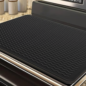 🔥500°F/220°C Heat-Resistant Silicone Stove Cover Mat & Utensils