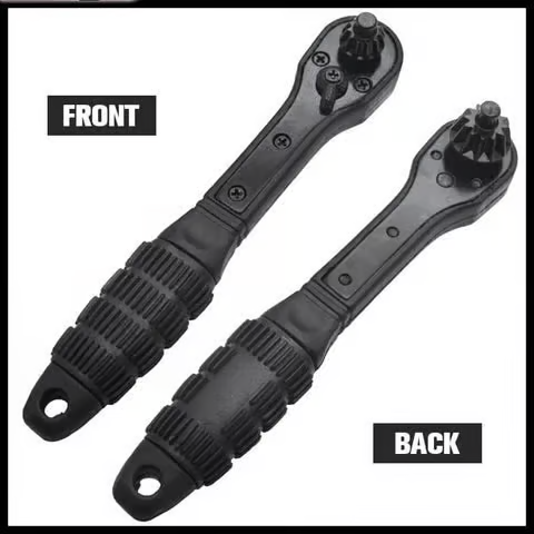🔥2 in 1 Drill Chuck Ratchet Spanner