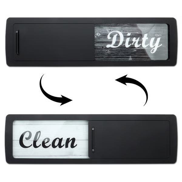Clean Dirty Dishwasher Magnet Indicator Sign ✨