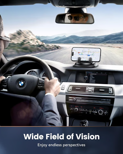 Car phone holder 360 degree rotation, suitablefor car navigation in-car dashboard
