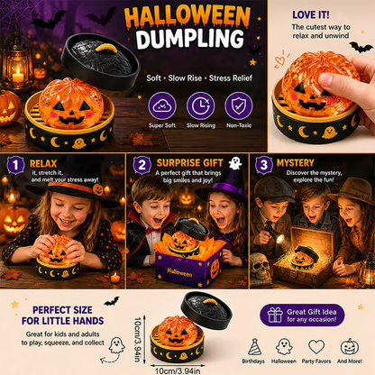 ✨🎃 Halloween Dumpling Squeeze Squishy Toy